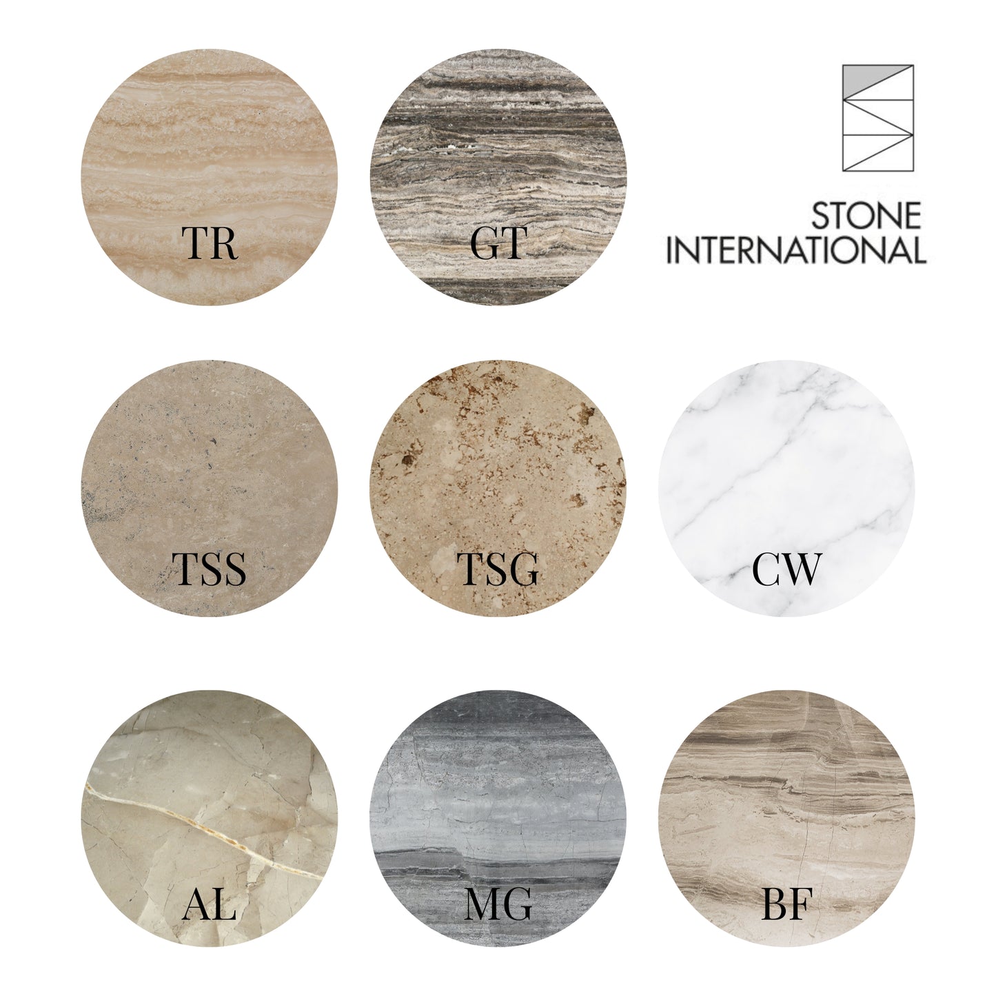 Stone International Saturn Marble Dining Table