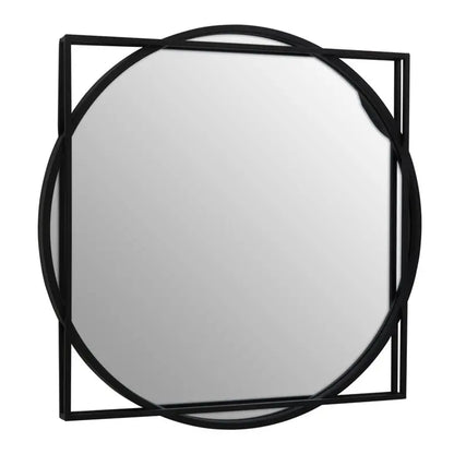 Matteo Black Frame Wall Mirror