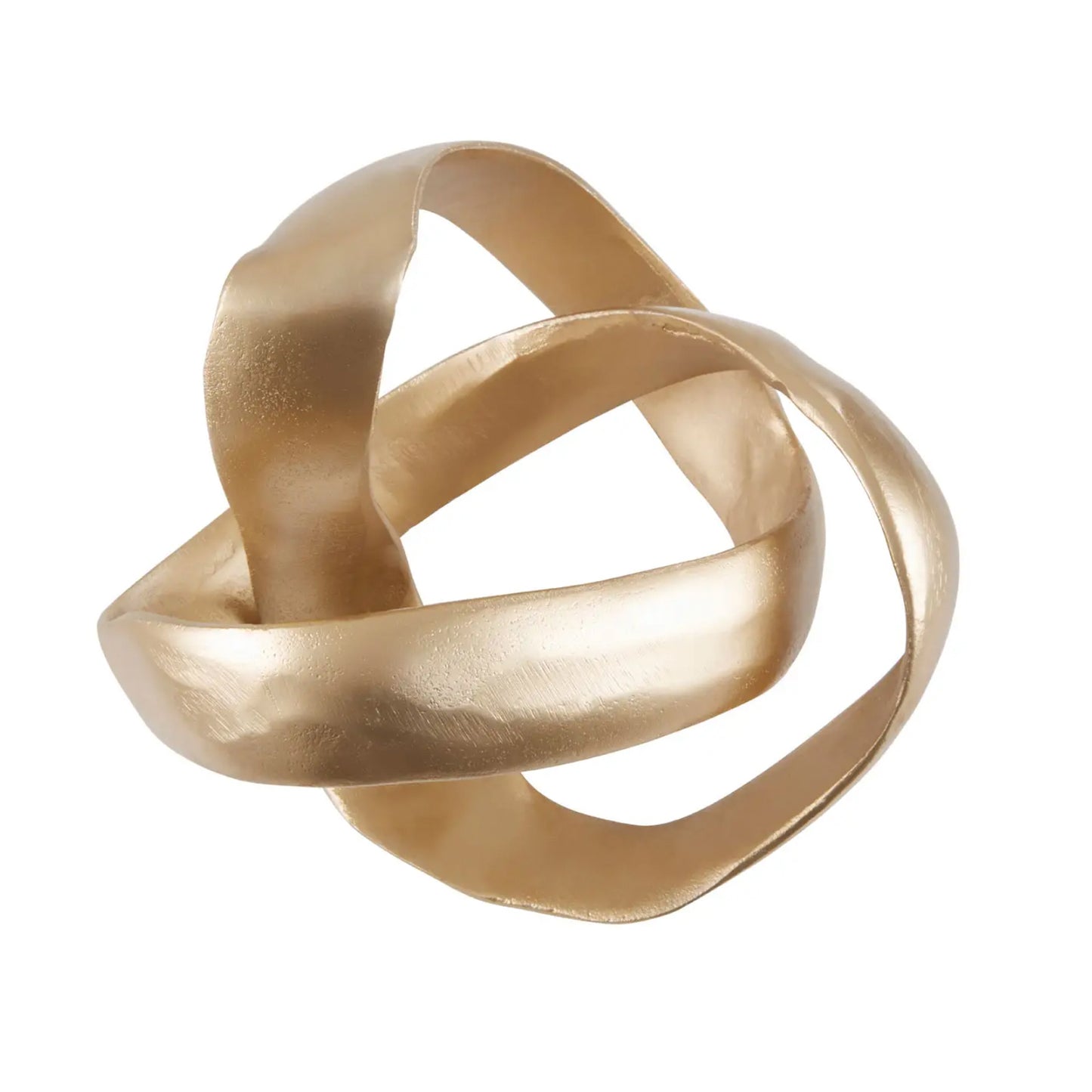 Gold Knot Sculpture