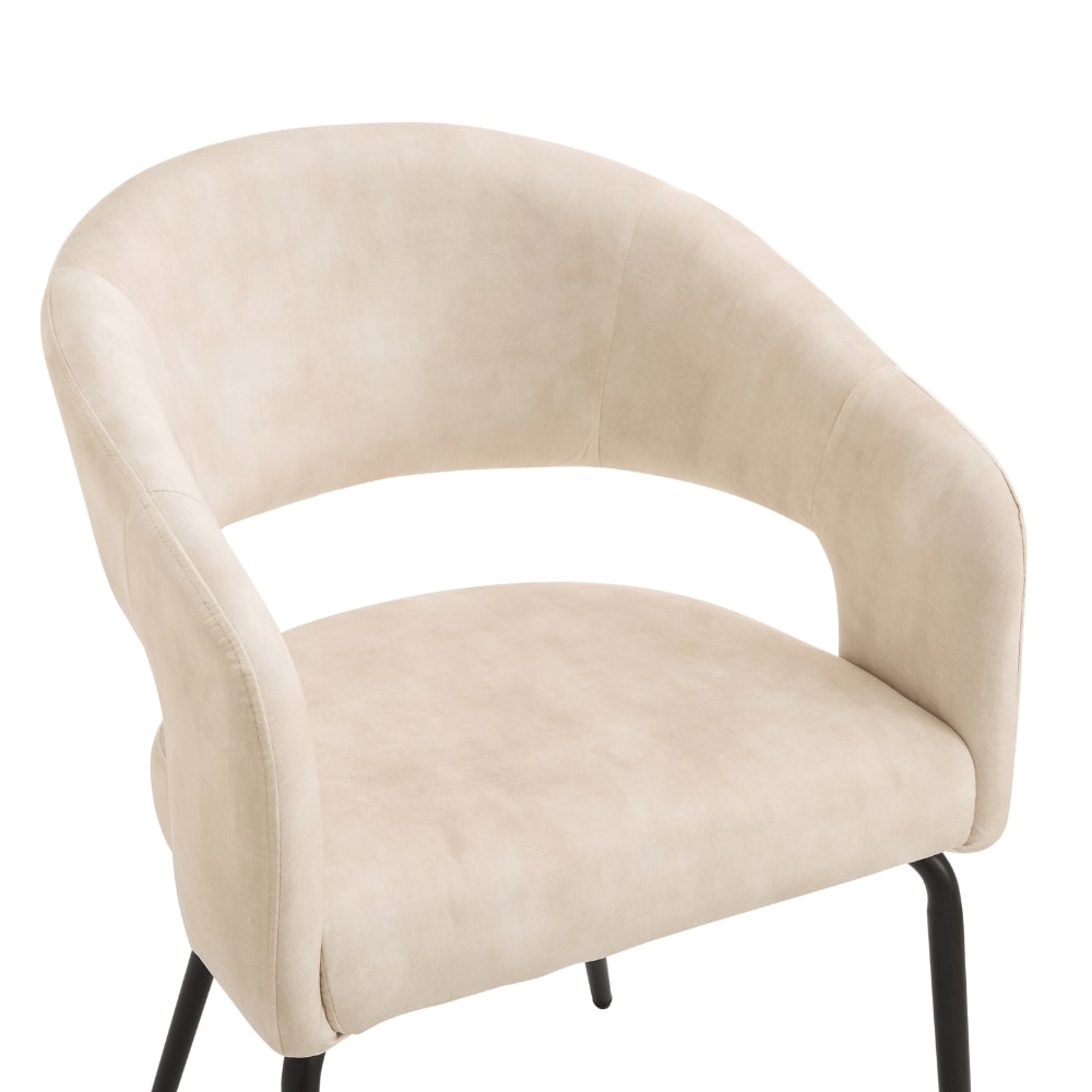 Marco White Round Wooden Dining Set With 4 Jasmine Chairs