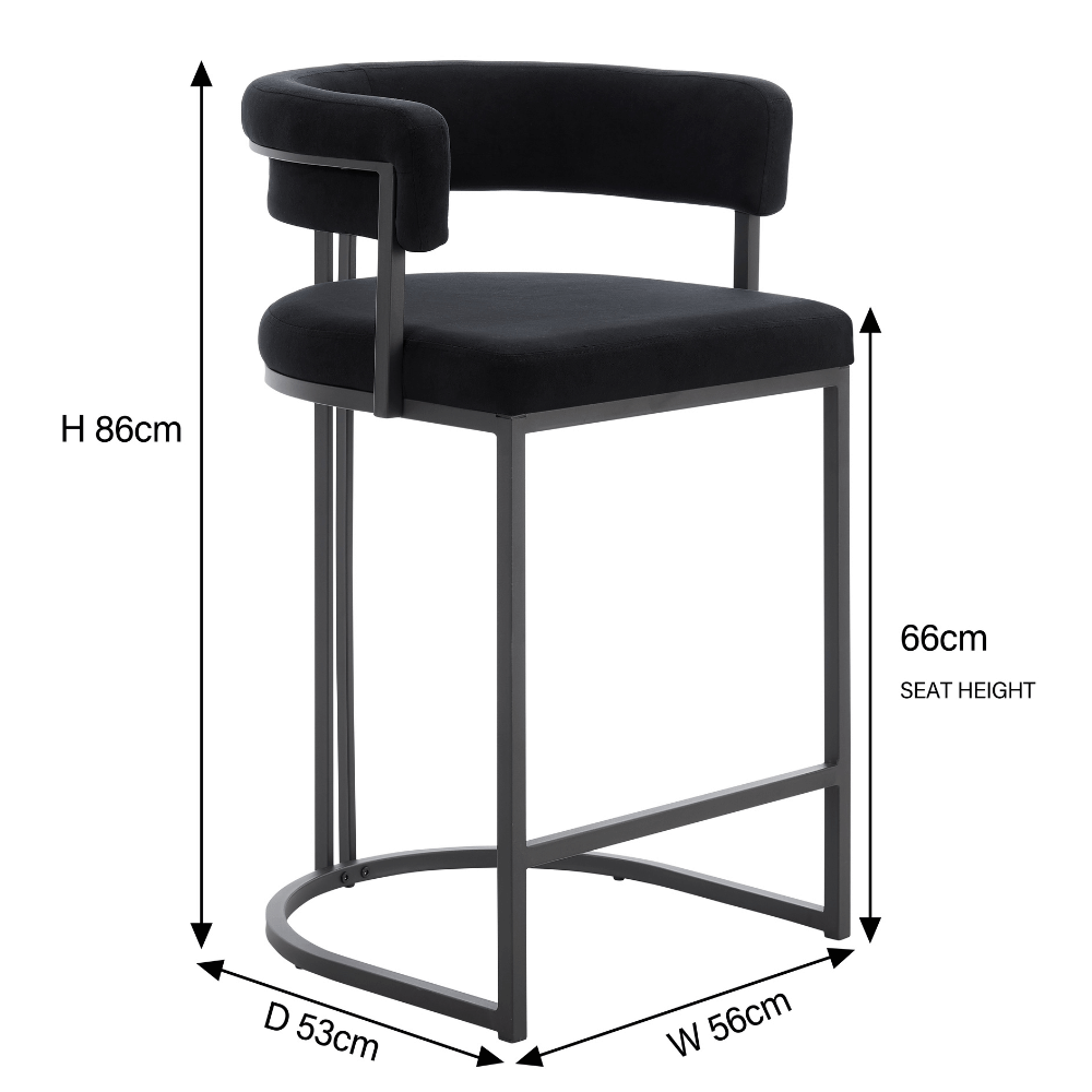 black bar stools