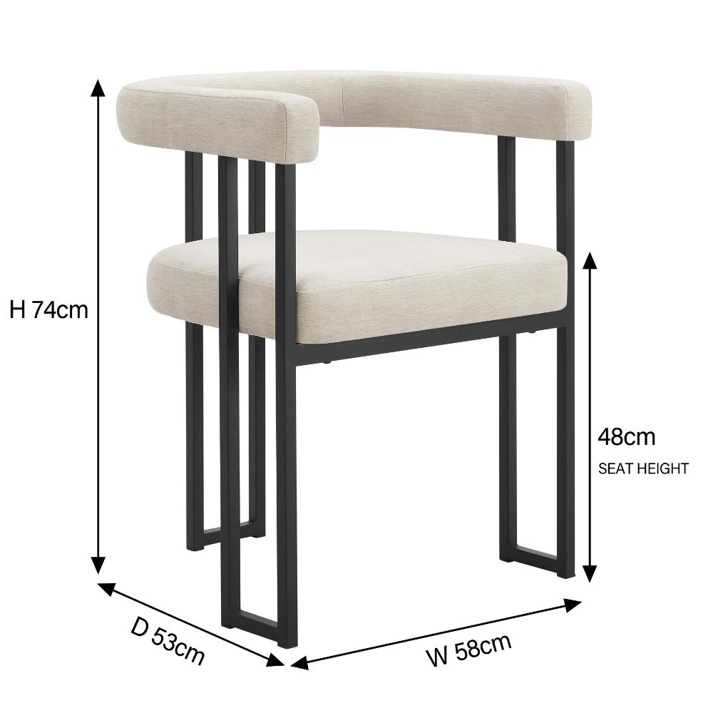 Siena White Ceramic Dining Set With 4 Celine Chairs