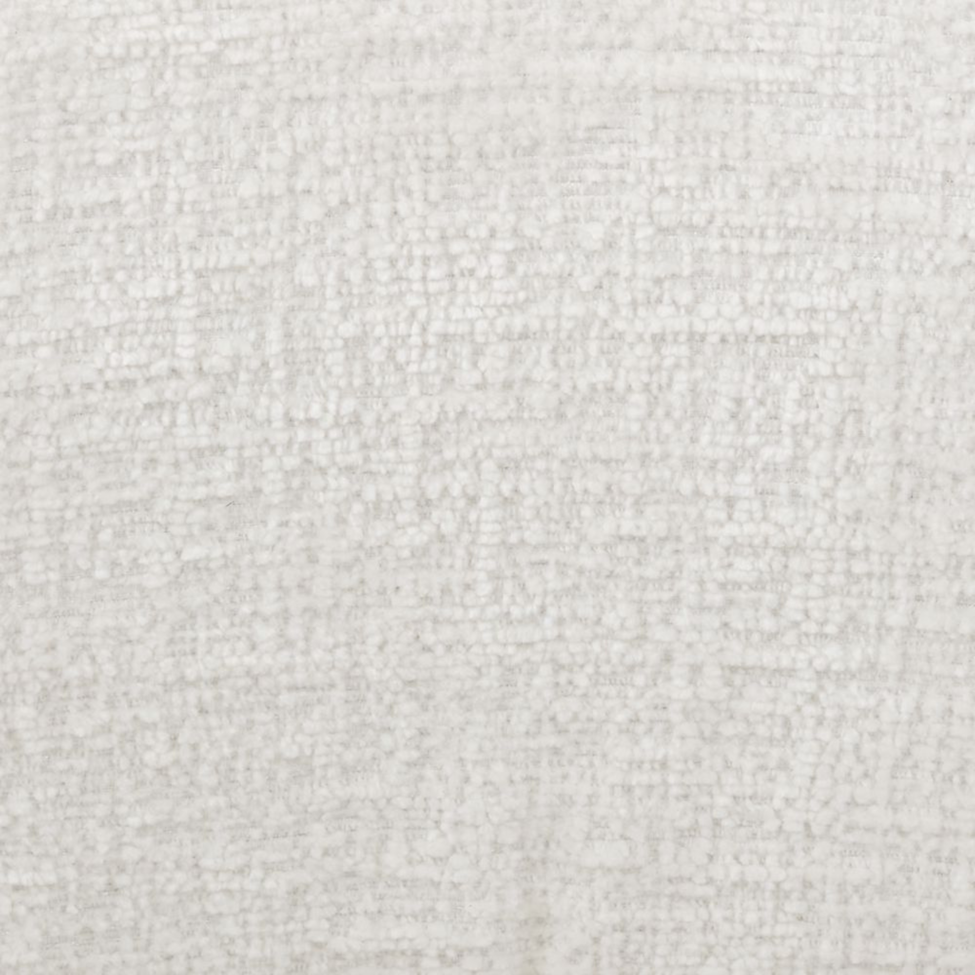 Rhea White Fabric Dining Chair With Black Frame