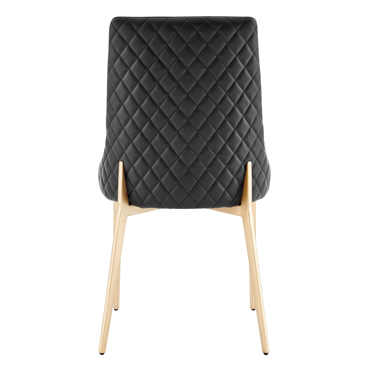 Black Ceramic Marble Effect Extending Table with 4 Black Faux Leather Chair Set