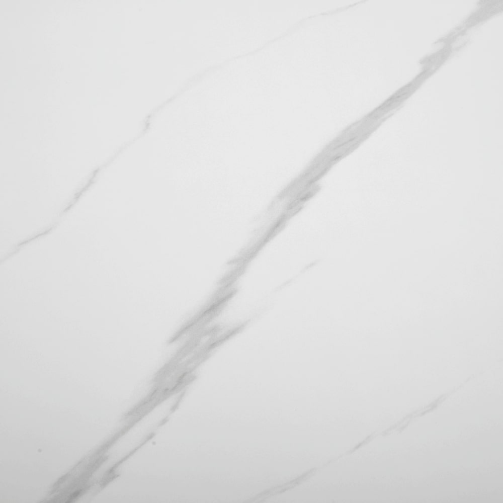 Lucas Grey Round Dining Table With White Ceramic Top