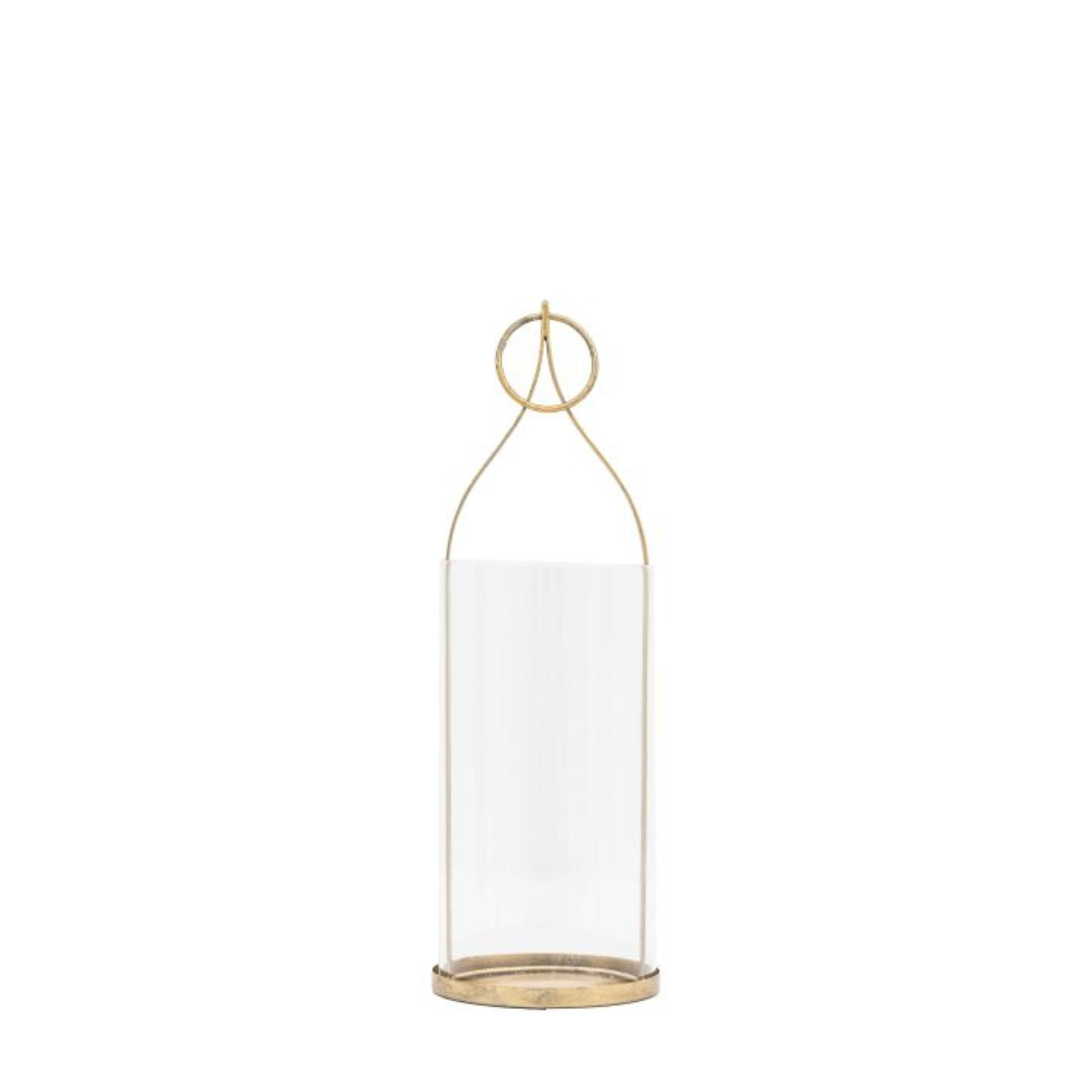 Kyra Large Antique Gold Lantern