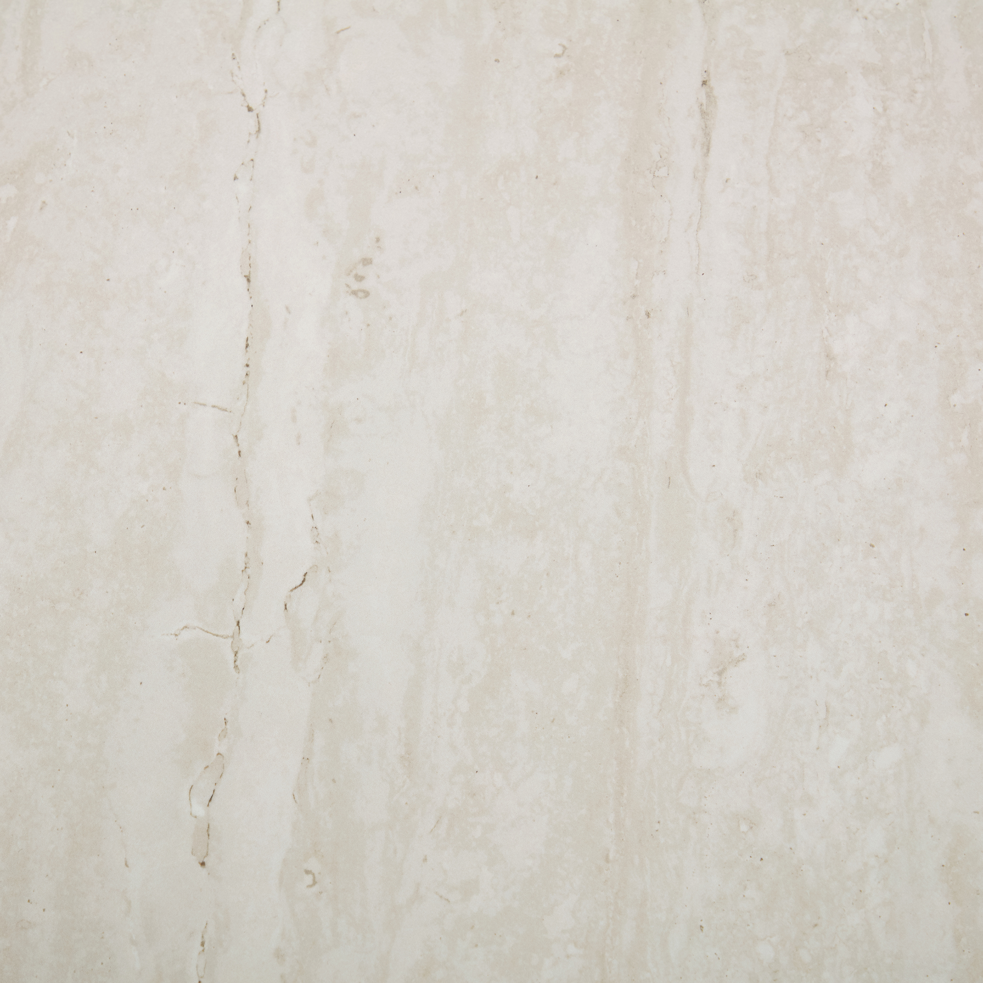 Maya Round Light Cream Ceramic Dining Table with Black Base