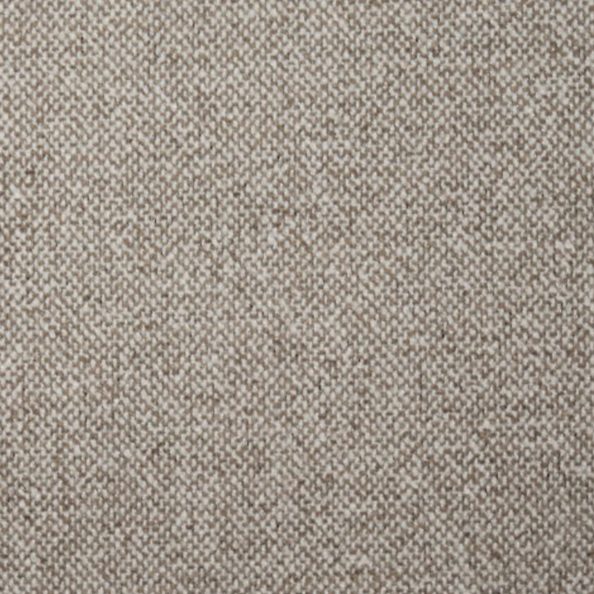 Beige Woven Dining Chair With Black Legs