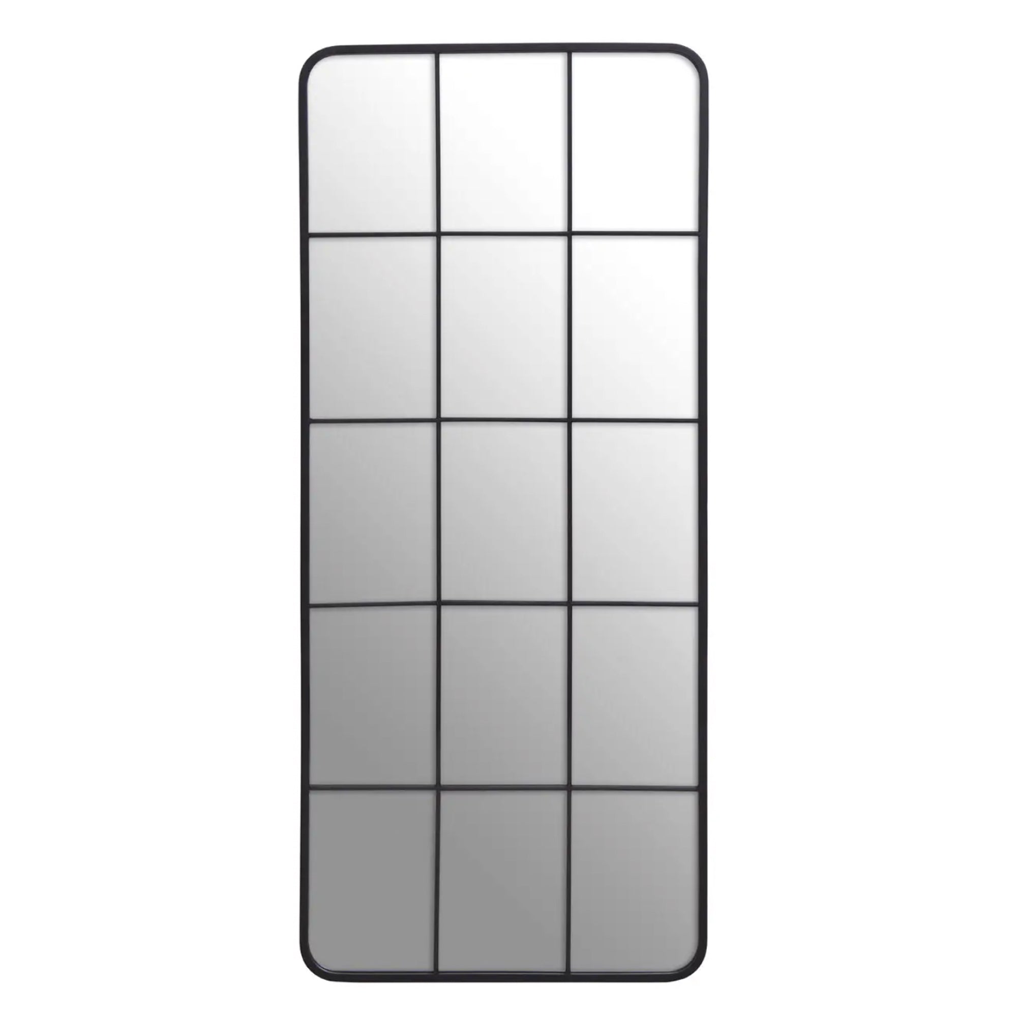 Rectangle Black Window Mirror