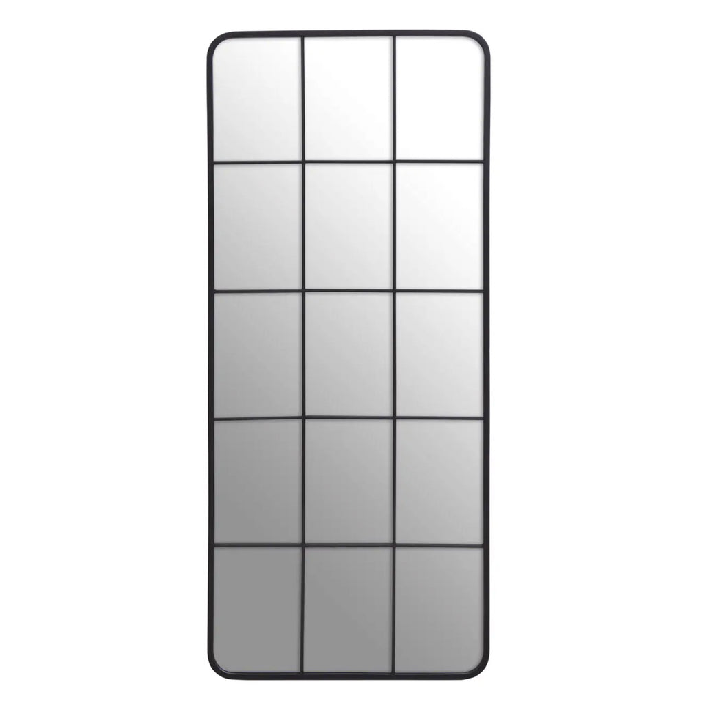 Rectangle Black Window Mirror