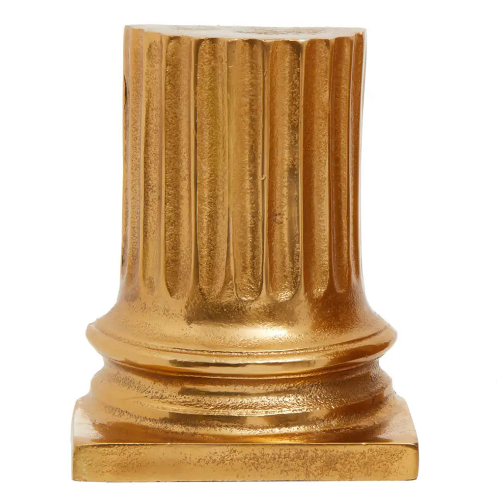 Golden Pillar Bookends