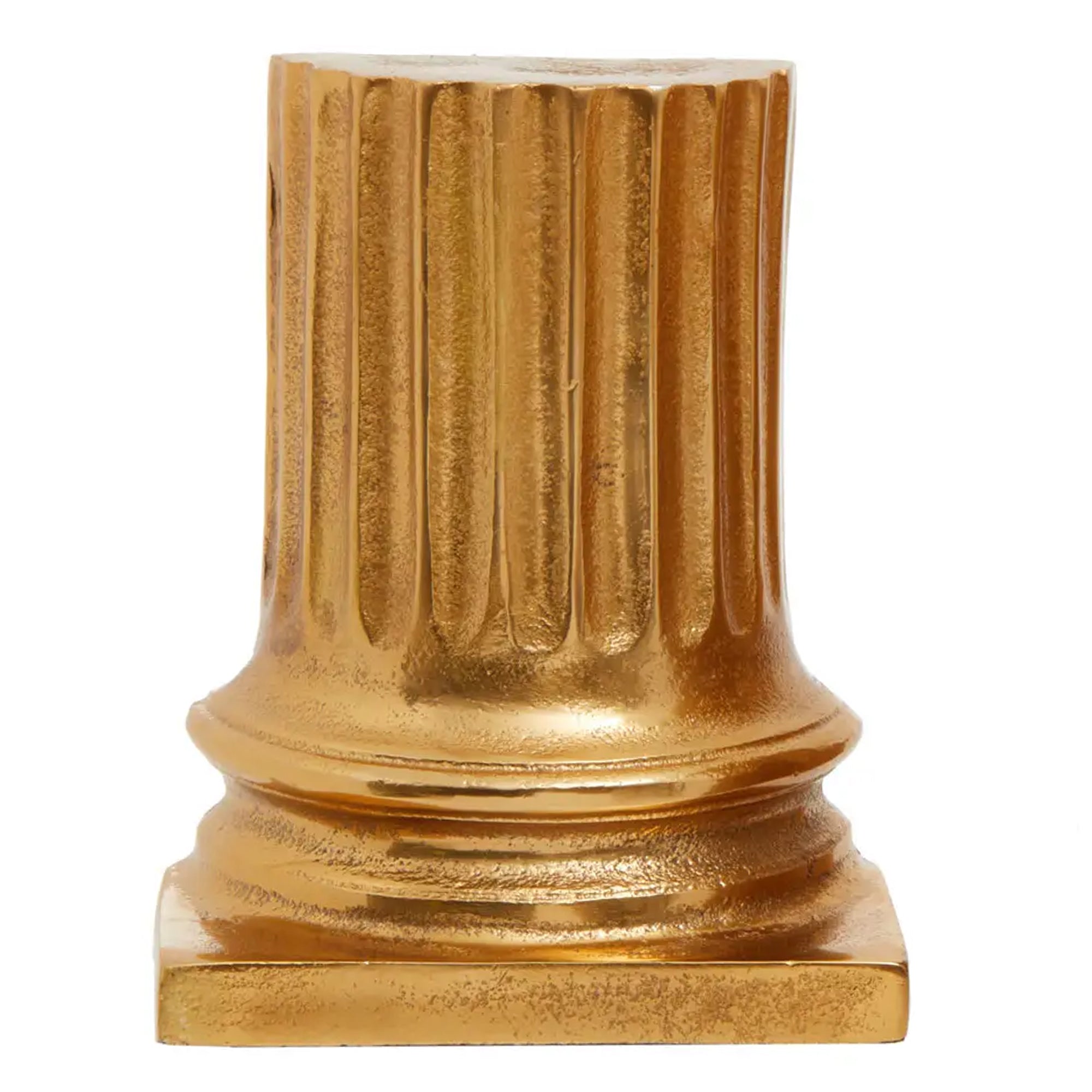 Golden Pillar Bookends