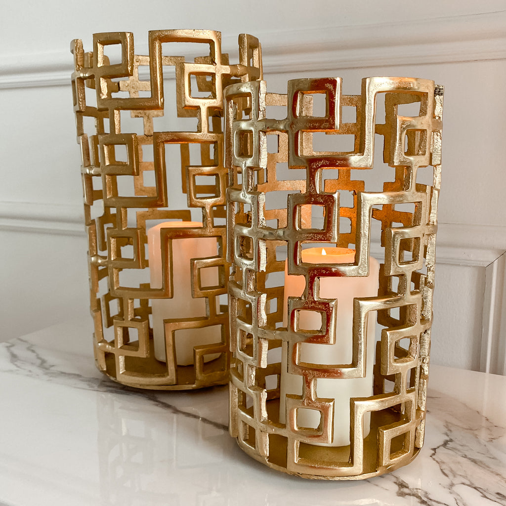 Grecian Candle Holder Small