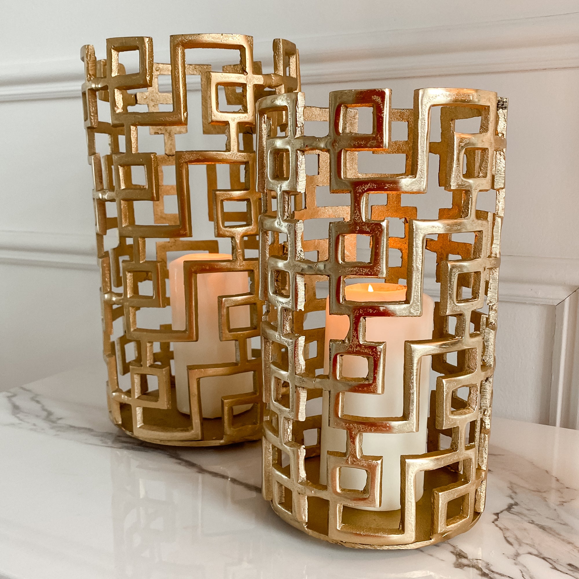 Grecian Candle Holder Small