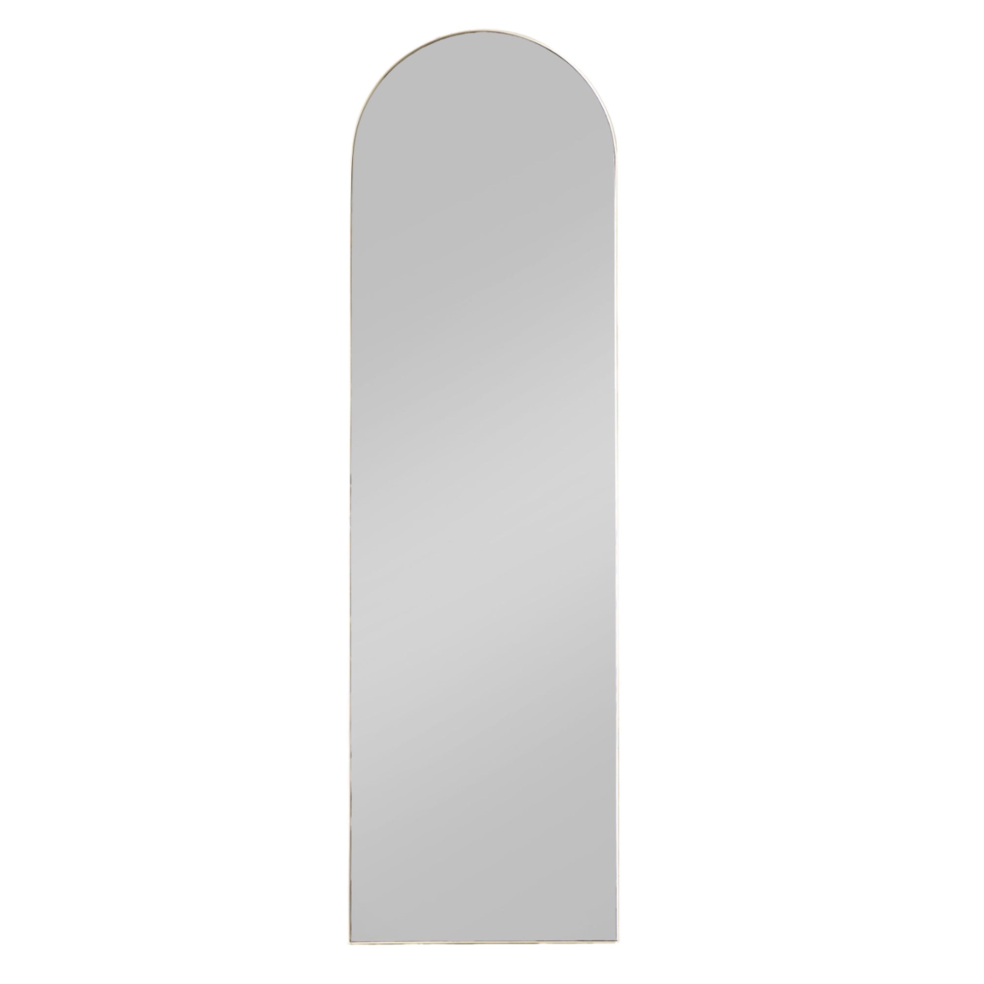 Champagne Gold Arch leaner Mirror