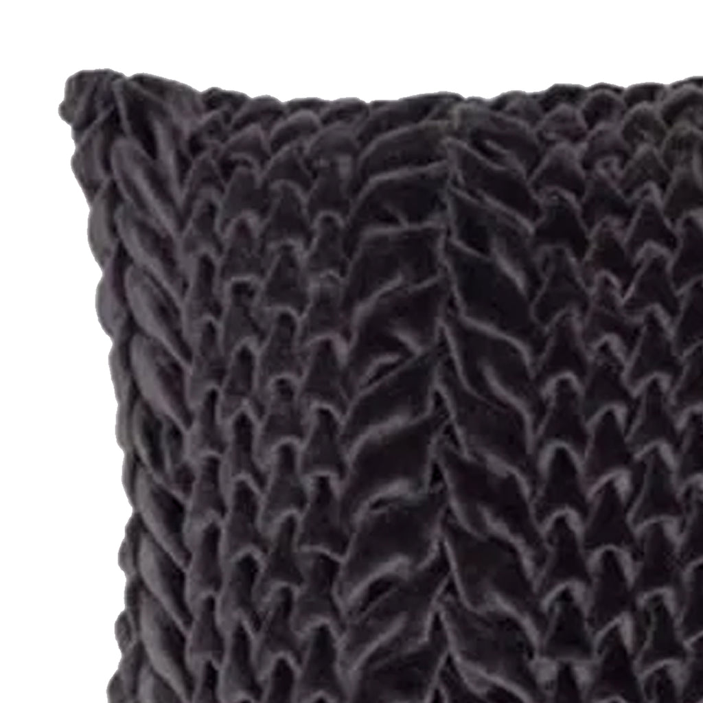 Malini Dunand Charcoal Cushion