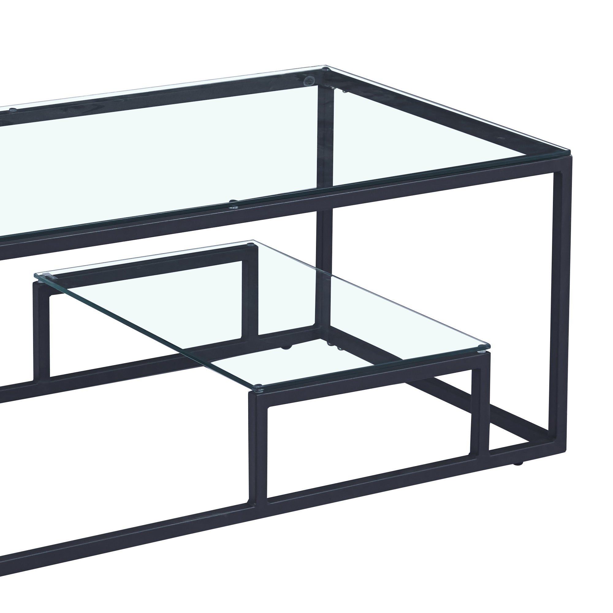 Enzo Matte Black Coffee Table