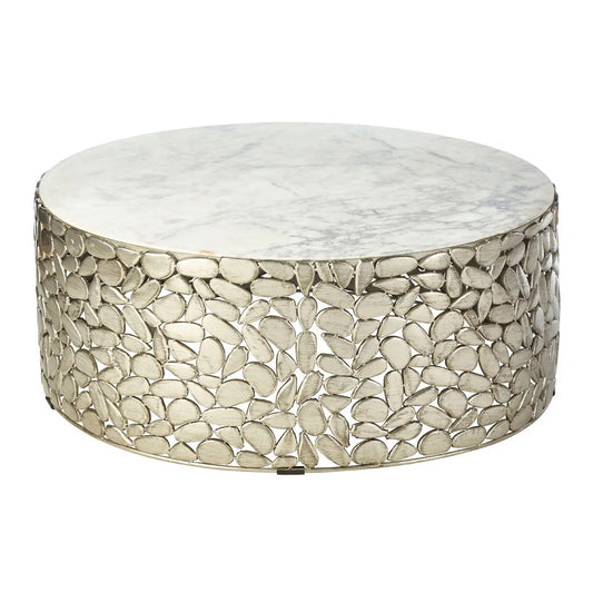 Pebble Coffee Table With Stone Top
