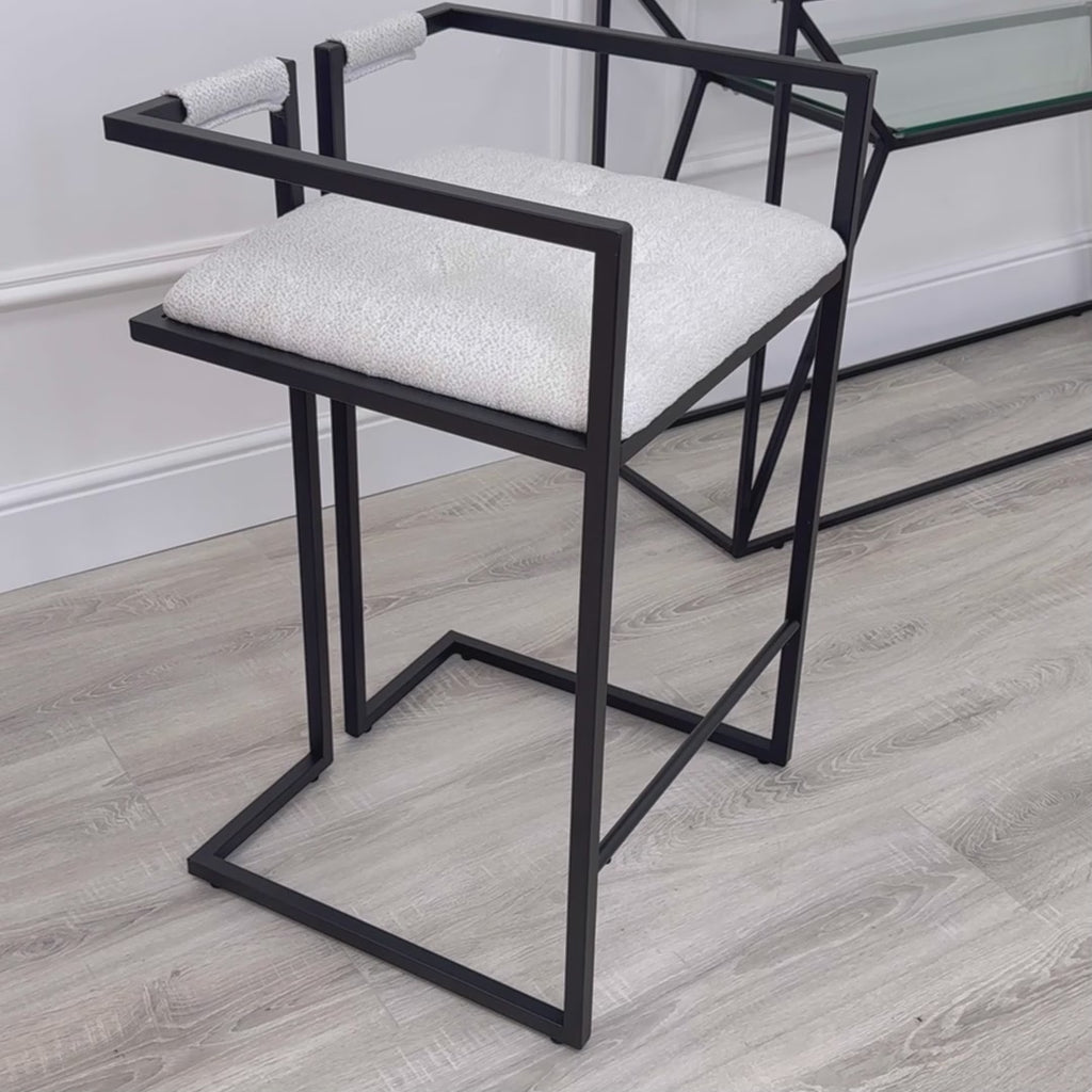 metal modern bar stools