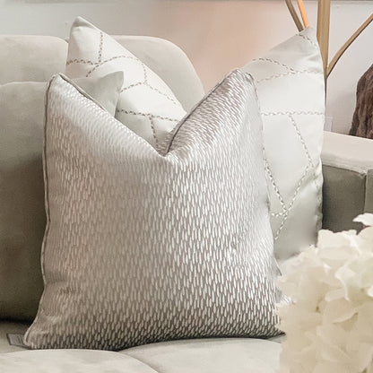 Astrid Silver Cushion