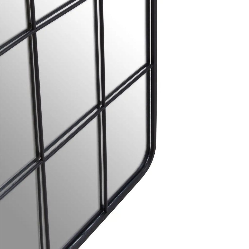 Rectangle Black Window Mirror