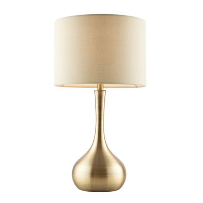 Autumn Brushed Satin Gold Dimming Touch Lamp