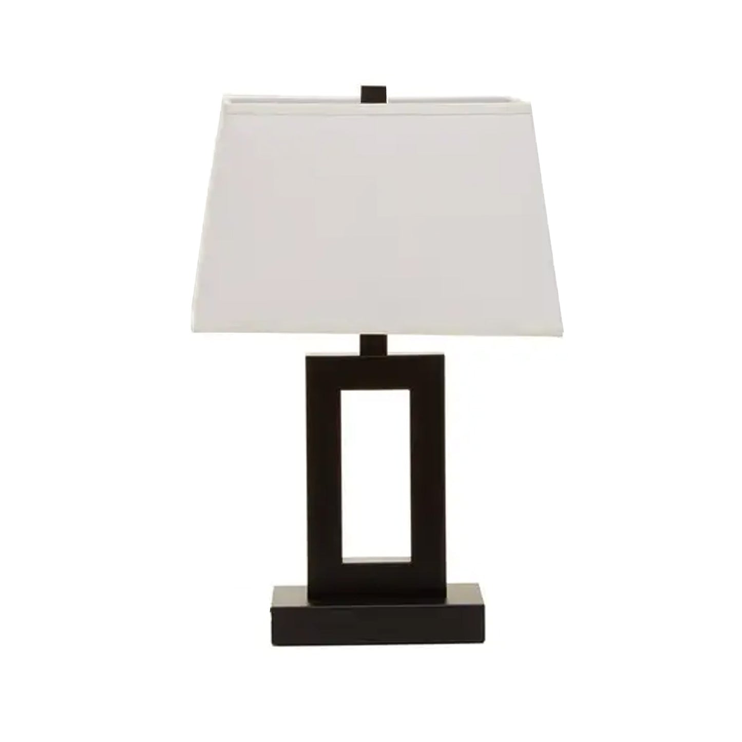 Black Cut Out Table Lamp
