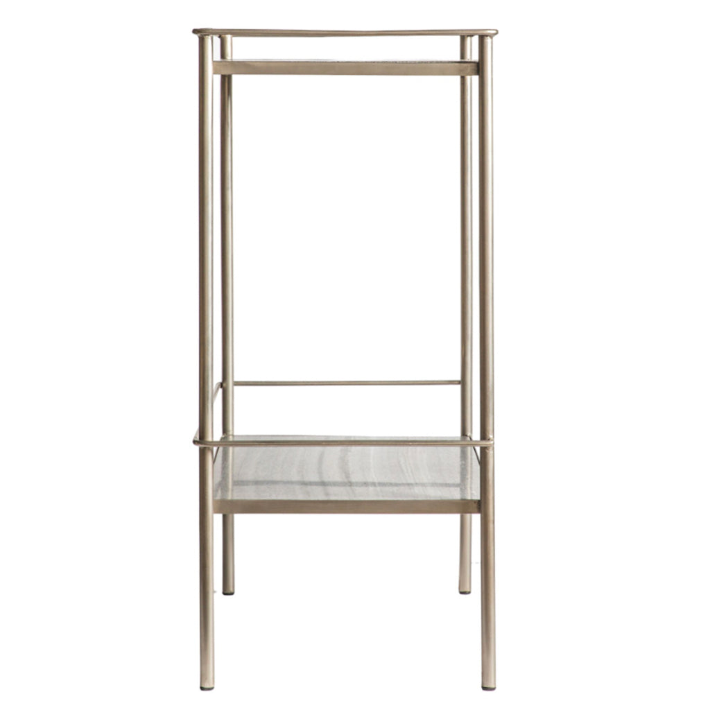 Grey Marble Side Table