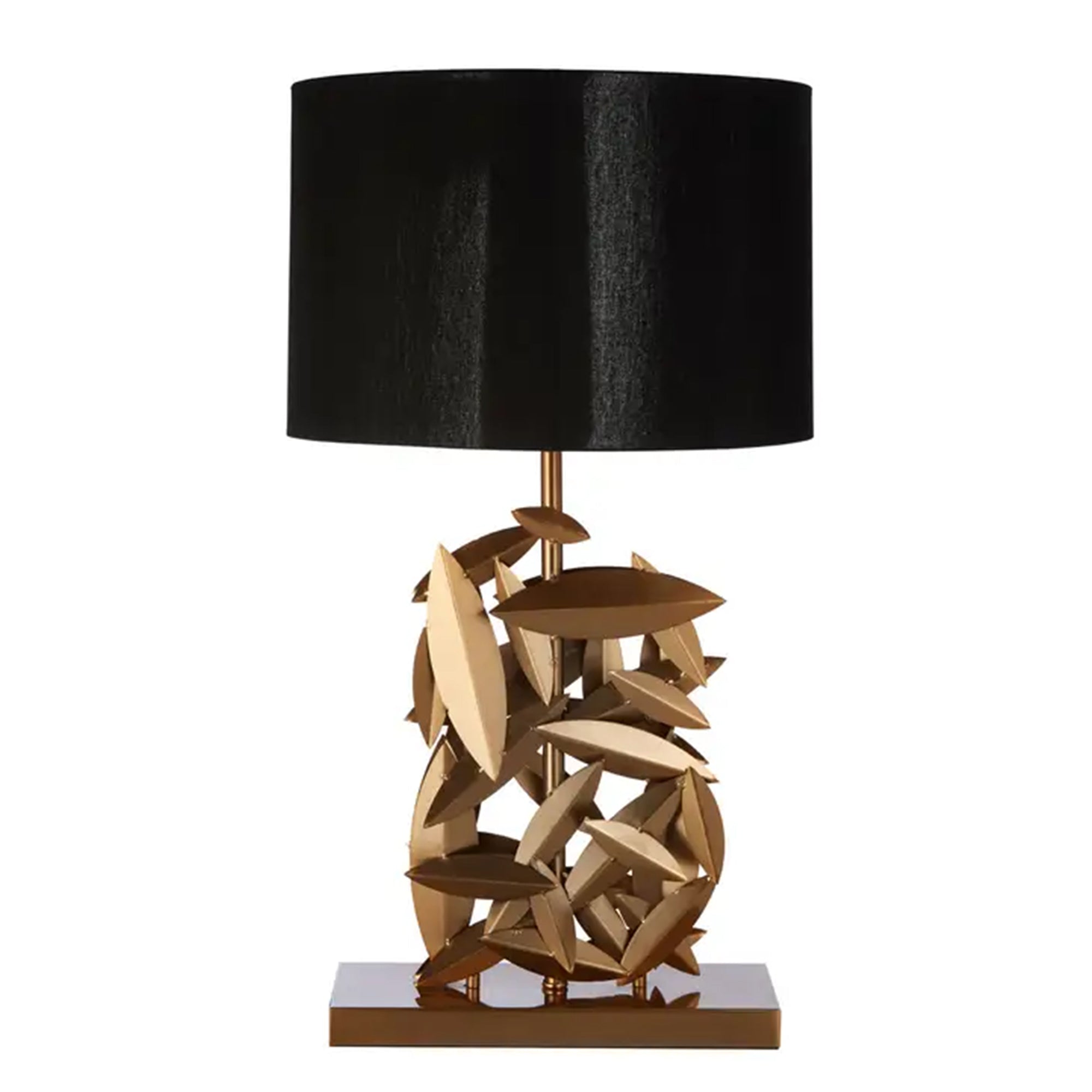 Opulent Botanics Gold And Black Lamp
