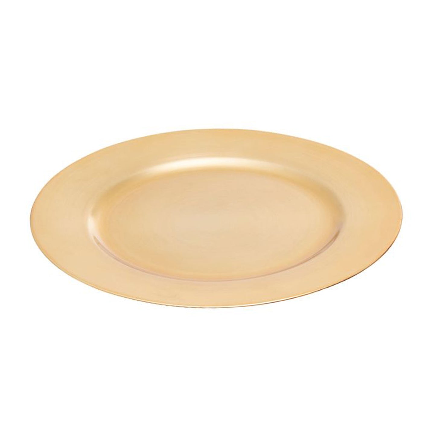 Amelia Glam Antique Gold Charger Plate