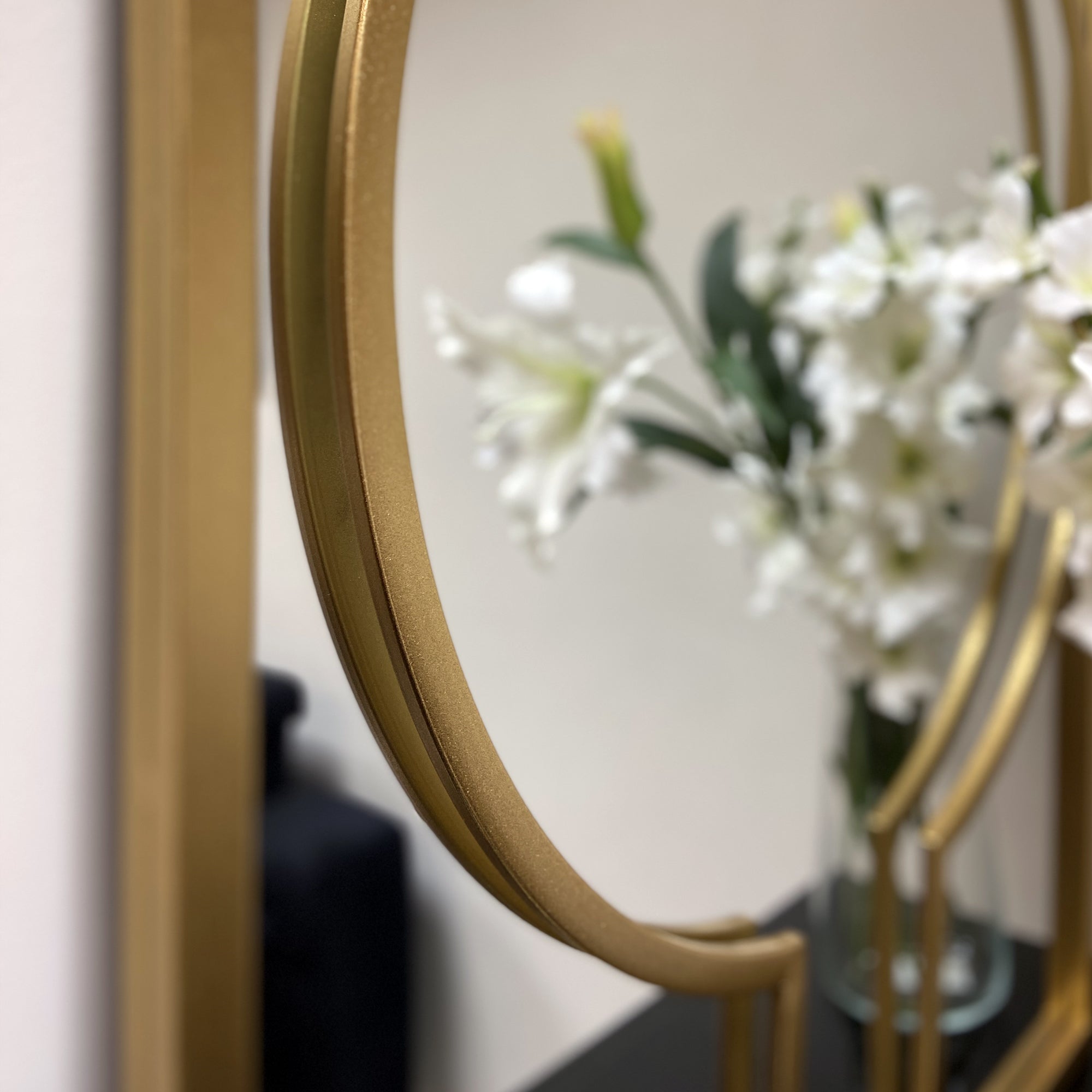 Gaia Gold Framed Mirror