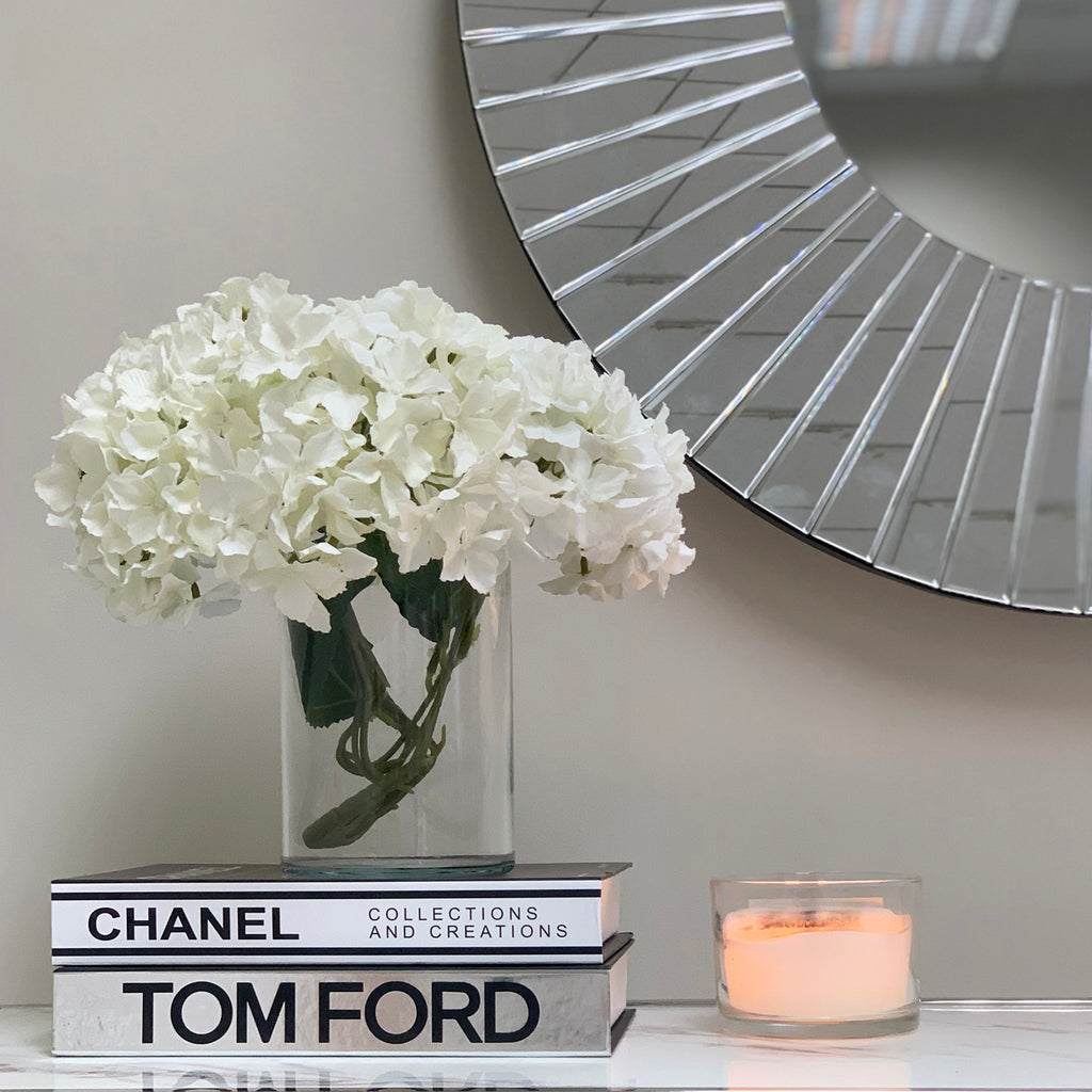 Isabella Round Bevelled Mirror In Silver