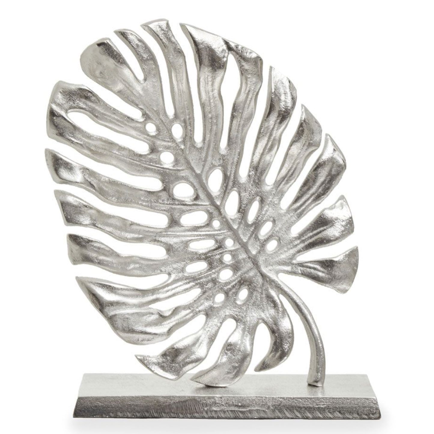 Botanics Metal Silver Leaf Sculpture